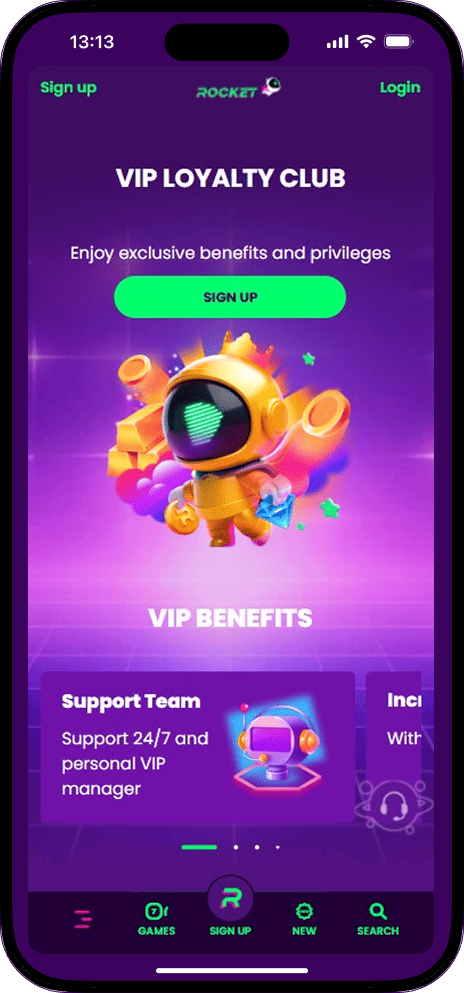 CasinoRocket VIP